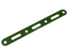 (55bex) Slotted Strip, 4-1/2" 2 Slots, GREEN (55bex) Slotted Strip, 4-1/2" 2 Slots, GREEN